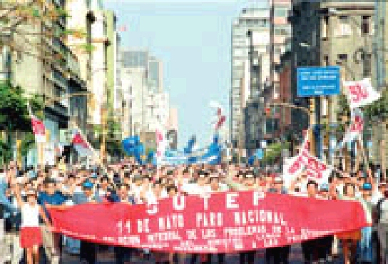 Marcha en Lima